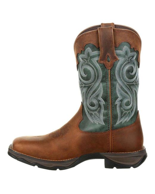 Durango Green Lady Rebel Western Boots