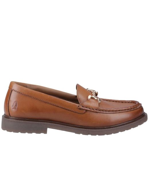 Hush Puppies Brown Verity Snaffle Loafers