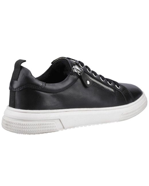 Hush Puppies Black Martha Trainers