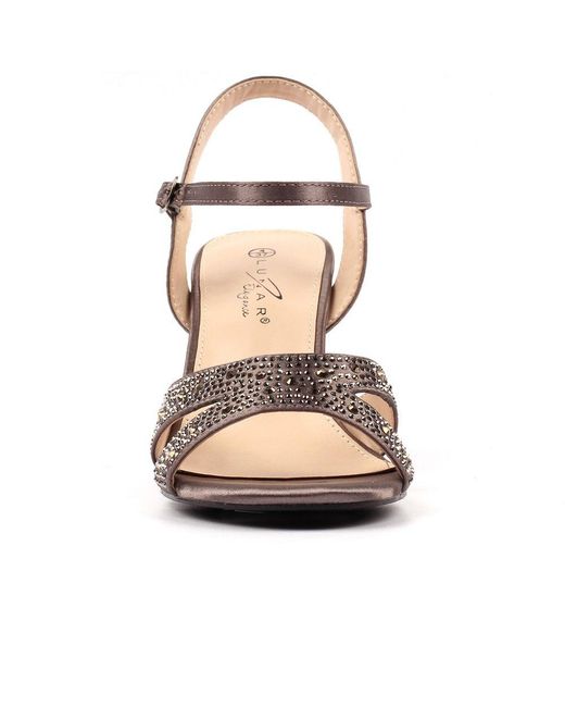 Lunar (GRS) Brown Nina Heeled Sandals