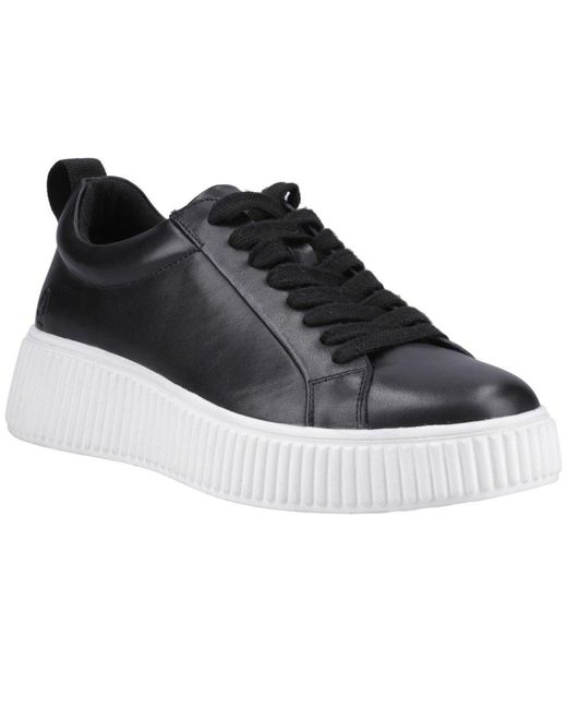 Hush Puppies Black Harlow Sneakers