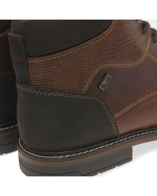 Rieker Brown Lennox Boots for men