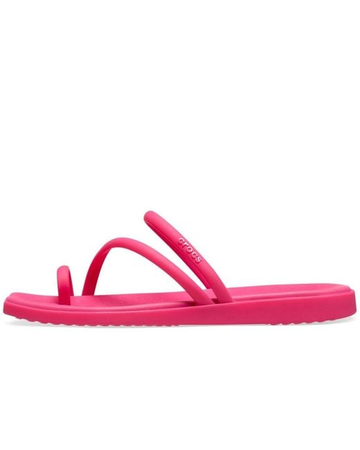 CROCSTM Pink Miami Toe Loop Sandal Dragon Fruit Sandals