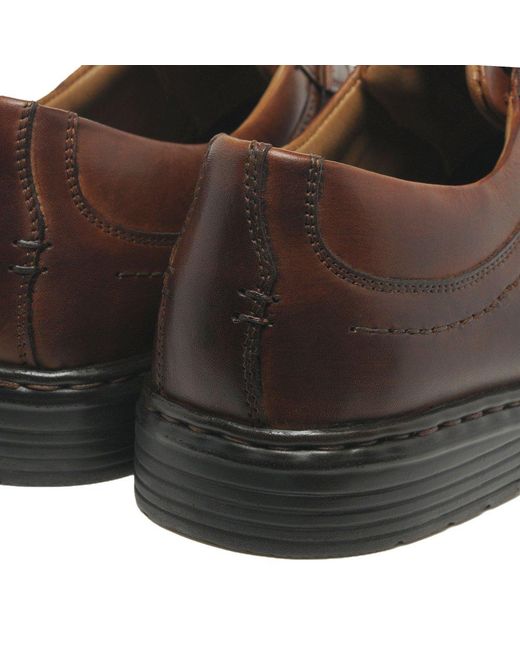Josef Seibel Brown Alastair 16 Riptape Shoes for men