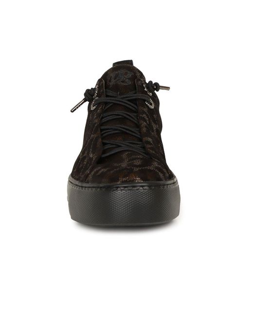 Paul Green Black Elina Trainers