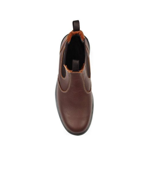 Grisport Brown Crieff Chelsea Boots for men