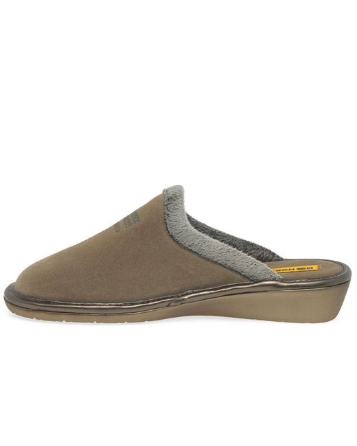 Nordika's Gray Natala Iii Mule Slippers