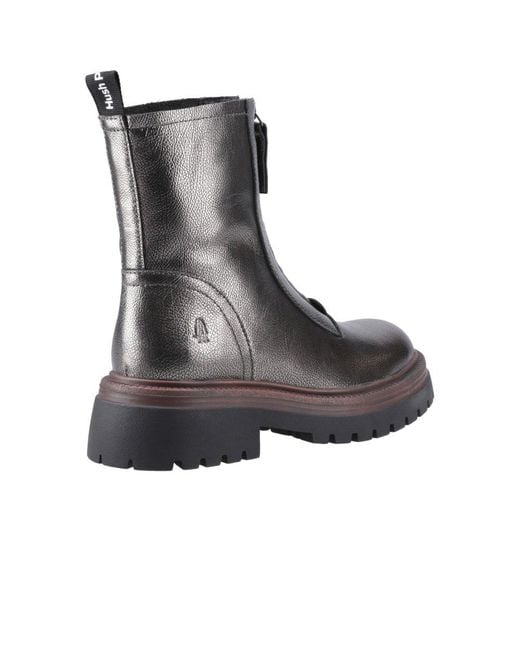Hush Puppies Gray Roxanna Ankle Boots