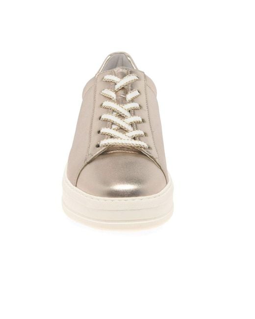 Gabor White Keystone Trainers