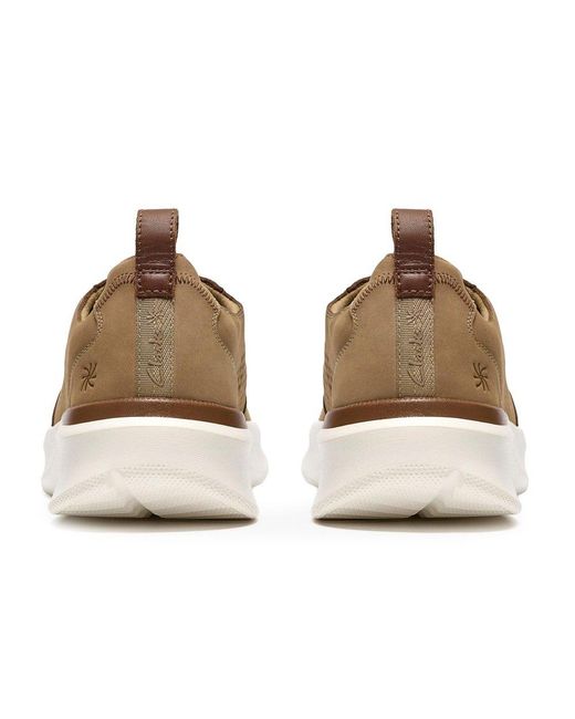 Clarks Natural Solevana Style Trainers for men