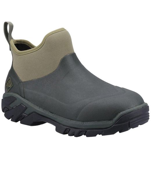 Muck Boot Gray Woody Sport Wellingtons Size: 6, for men