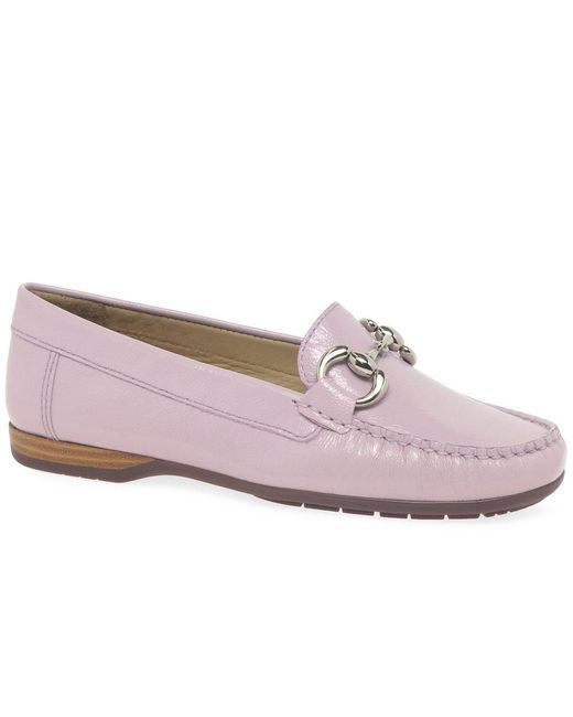 Charles Clinkard Pink Rosela Snaffle Moccasins