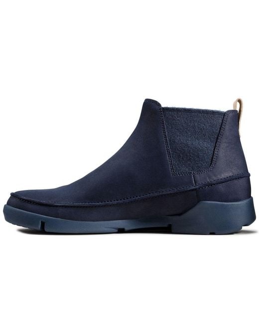 clarks blue ankle boots