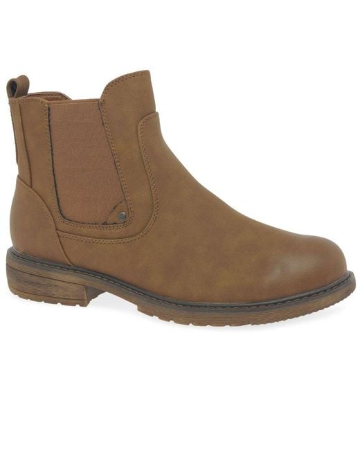 Lunar Brown Roxie Ii Chelsea Boots