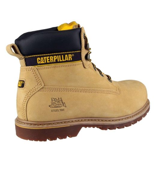 Caterpillar Natural Holton S3 Safety Boots for men