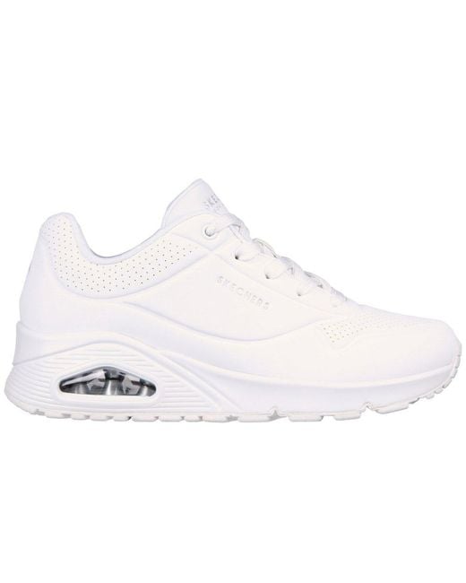 Skechers white hotsell trainers
