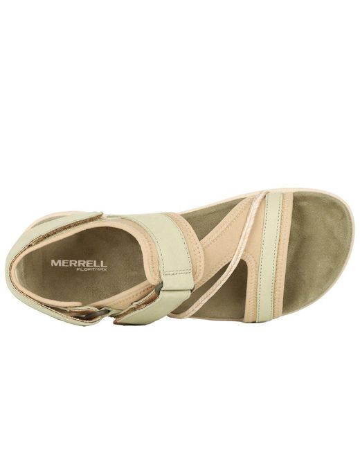 Merrell Metallic Terran Backstrap Sandals
