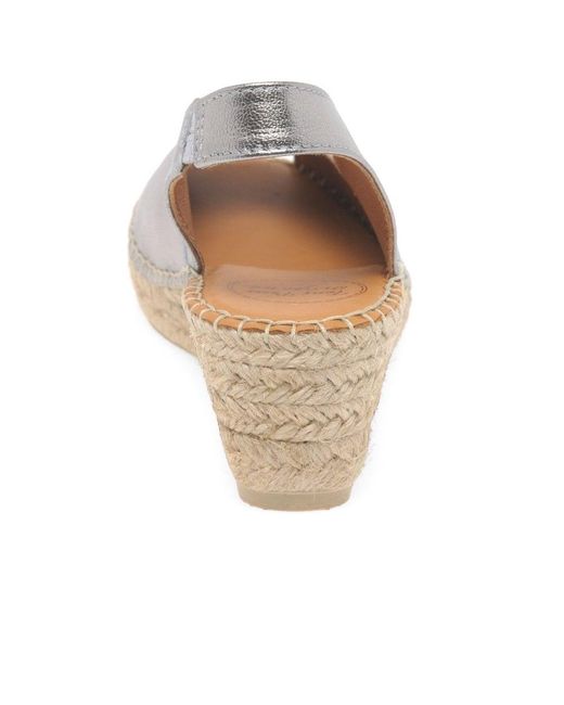 Toni Pons Brown Bernia Wedge Heel Espadrilles Sandals