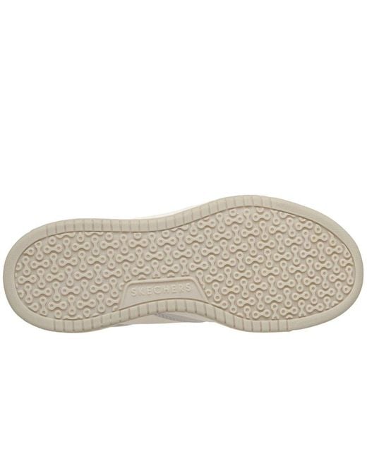 Skechers White Uno Ctl Subtle Shimmer Trainers