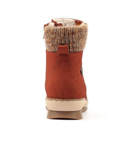 Lunar Brown Candy Ankle Boots