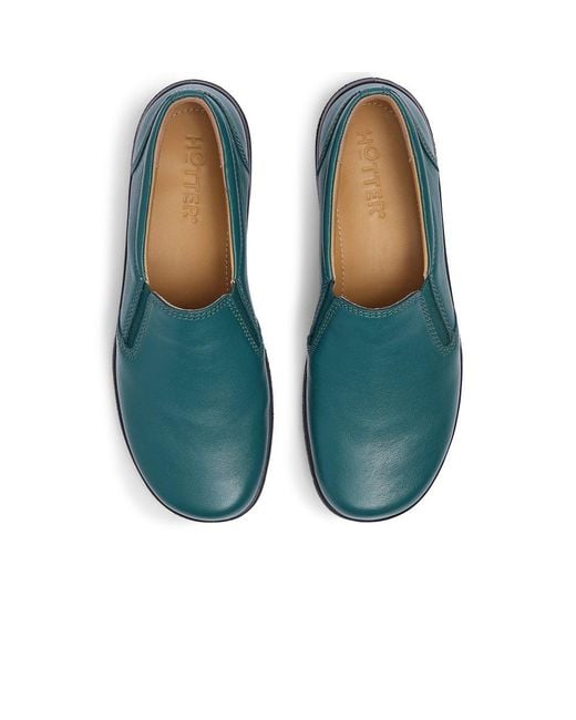 Hotter Green Glove Ii Slip On Shoes