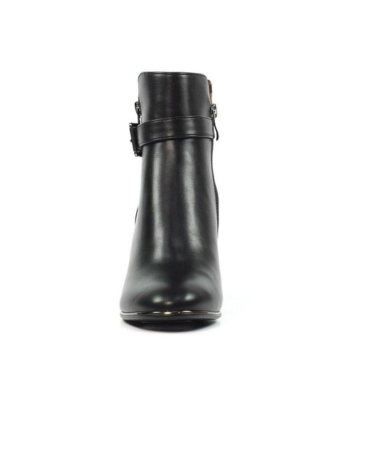 Lunar Black Shaw Ankle Boots