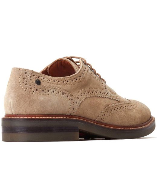 Base London Brown Hatfield Brogues for men