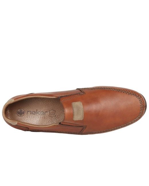 Rieker Brown Stall Shoes for men