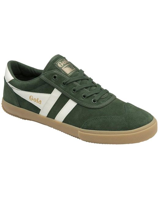 Gola Green Badminton Suede Trainers for men