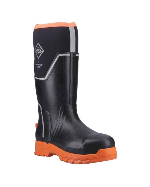 Muck Boot Blue Grit S5 Wellingtons for men