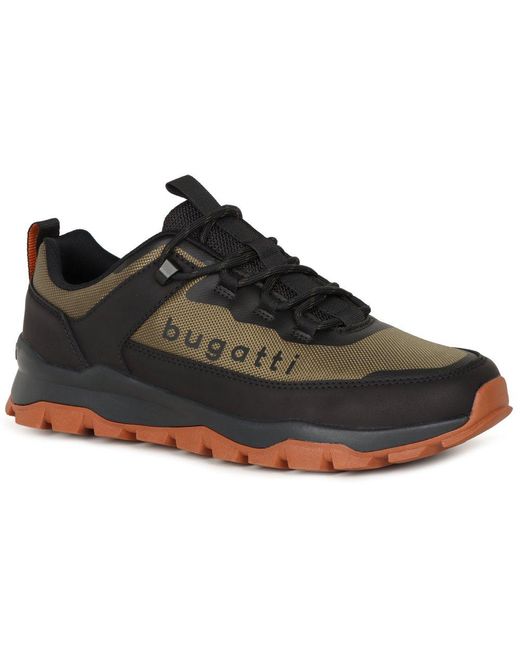 Bugatti Black Ramble Trainers for men