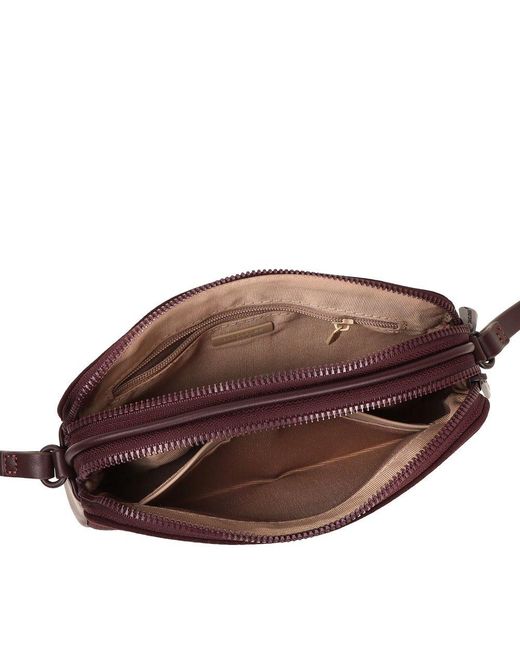 David Jones Brown Toulouse Messenger Bag