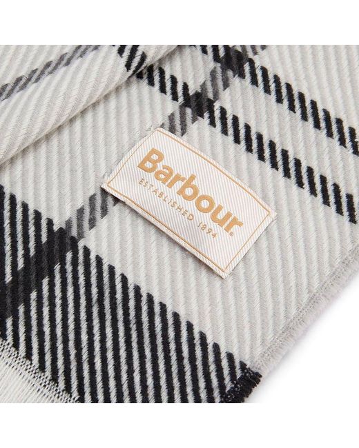 Barbour Gray Pendle Beanie &Amp; Blair Scarf Set