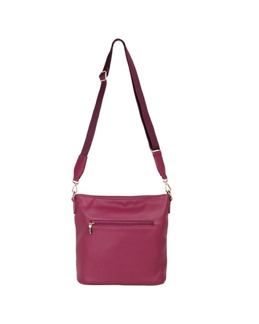 David Jones Purple Nice Iii Messenger Bag