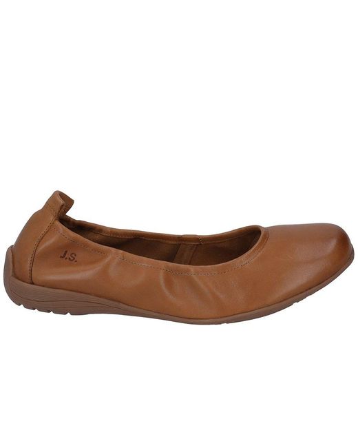 Josef Seibel Brown Fenja 01 Ballet Shoes