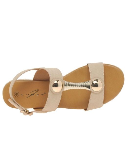 Lunar (GRS) Metallic Ravena Espadrille Sandals