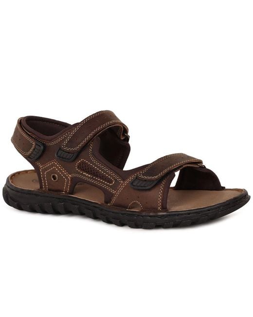 Lotus Brown Noah Sandals for men