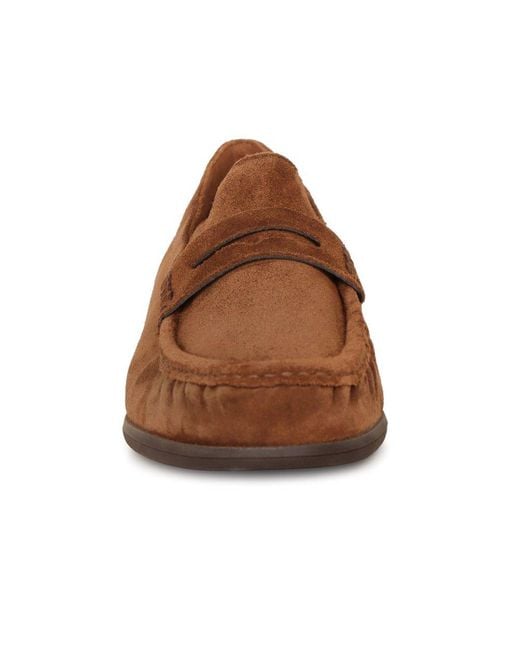 Paul Green Brown Juliette Penny Loafers