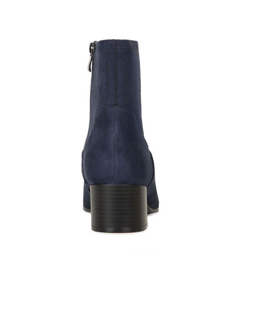 Caprice Blue Catrina Ankle Boots