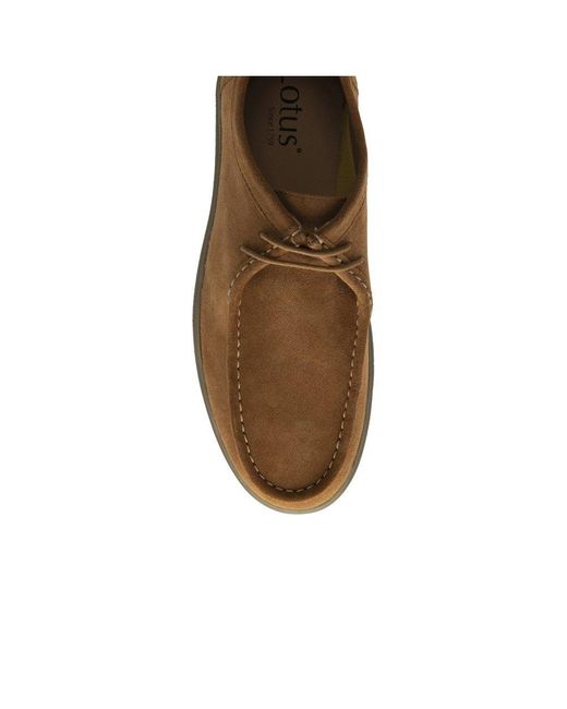 Lotus Brown Declan Moccasins for men