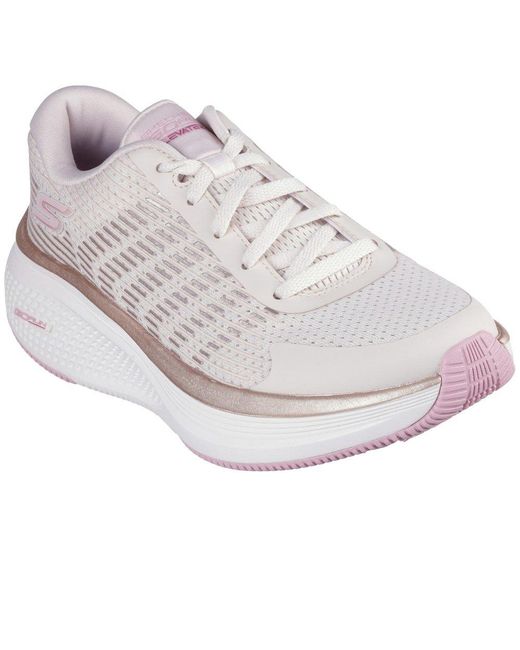 Skechers White Go Run Elevate 2.0 Trainers