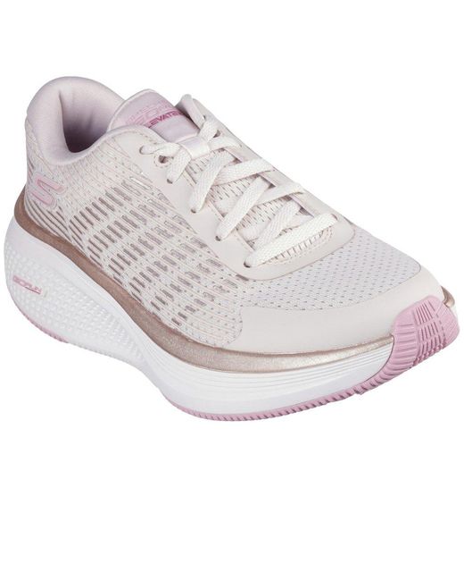 Skechers White Go Run Elevate 2.0 Trainers