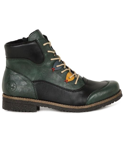 Rieker Multicolor Compass Ankle Boots