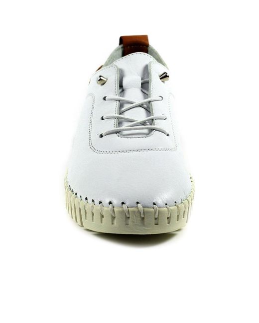 Lunar White Flamborough Shoes
