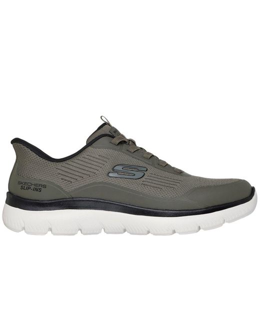 Skechers Black Summits Leyter Trainers for men