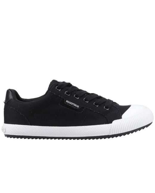 Rocket Dog Black Cheery Low Profile Trainers