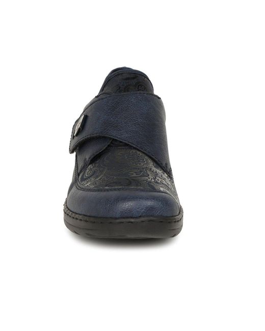 Rieker Blue Click Shoes