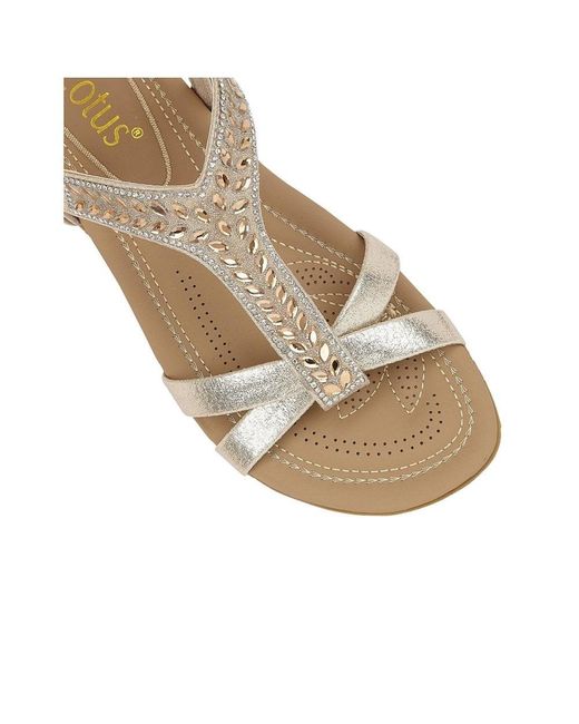 Lotus toe post sandals 2025