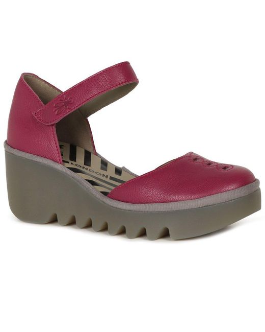 Fly London Multicolor Biso Wedge Heel Sandals