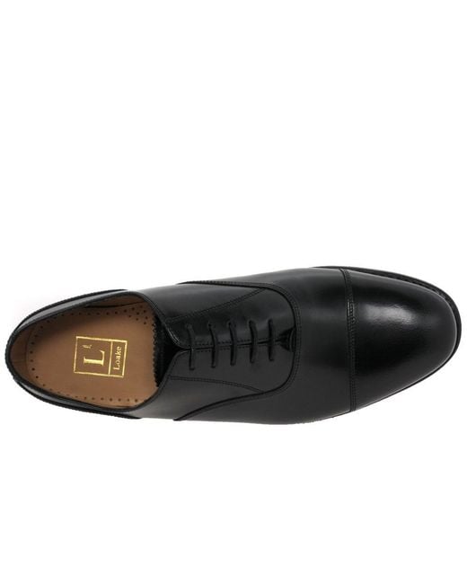 Loake Black 300B Formal Oxford Shoes for men
